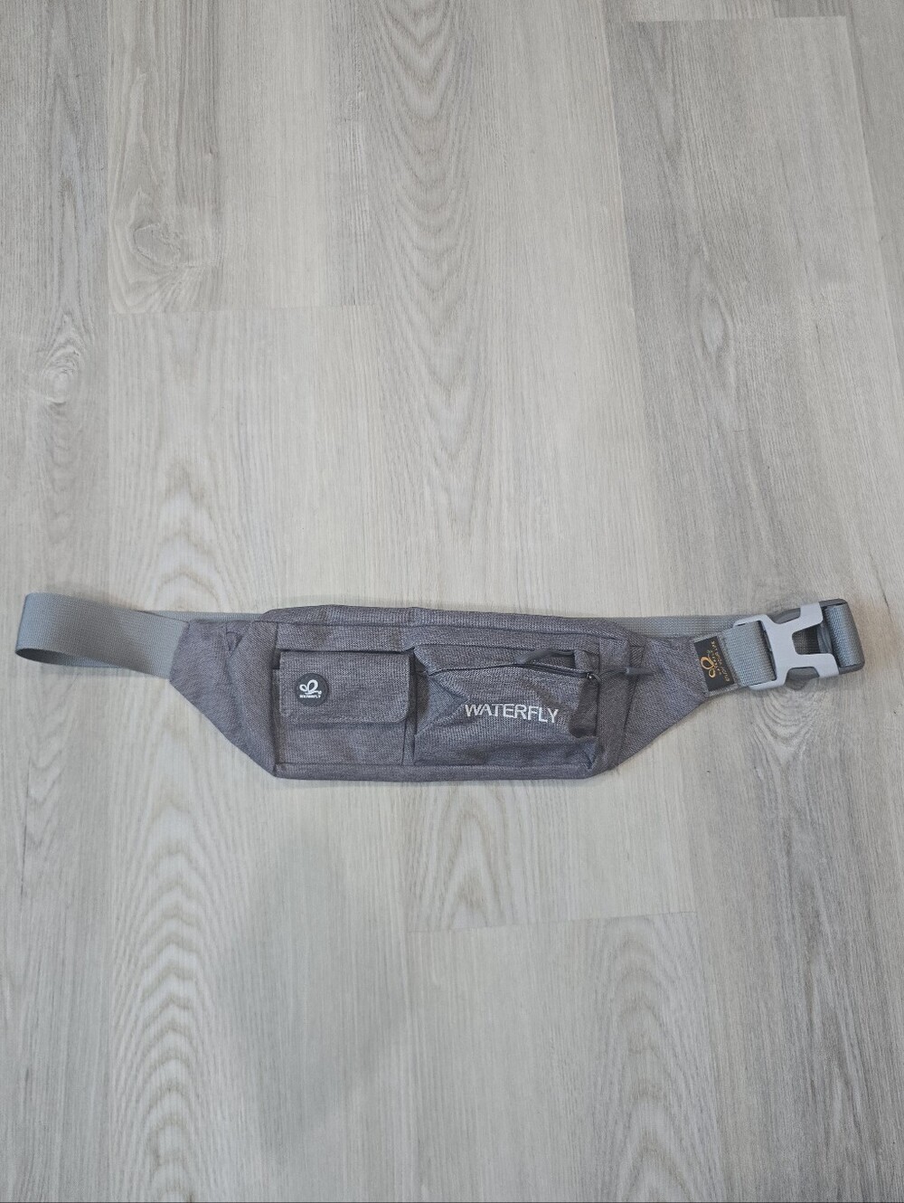 Waterfly Utility Lightweight Water Resistant Fanny Pack Grey